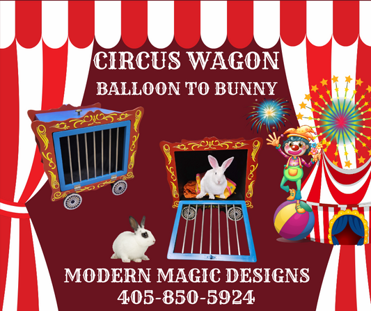 Circus Wagon Balloon to Bunny